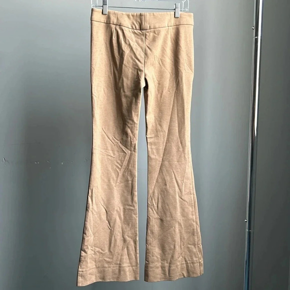 W by Worth Tan Pants | Tan Flare Pants | Flare Pants | W by Worth Pants | Khaki - Picture 6 of 8